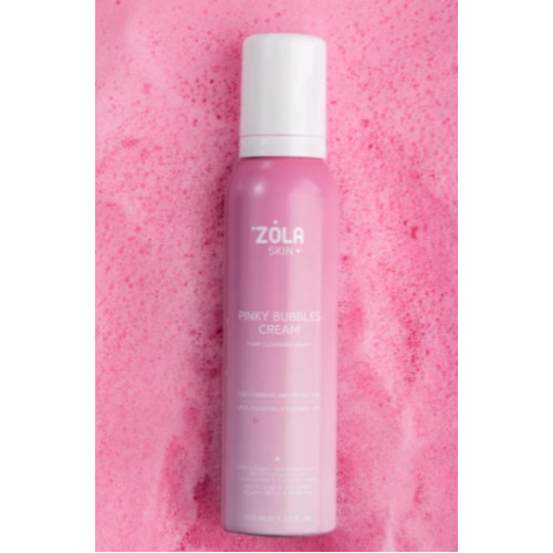 ZOLA SKIN Крем-пенка для умывания Pinky Bubbles Cream